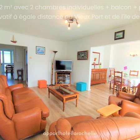 Appartement T3 Lumineux Et Tout Confort De 72 M2 Avec Parking Privatif La Rochelle  Exteriér fotografie